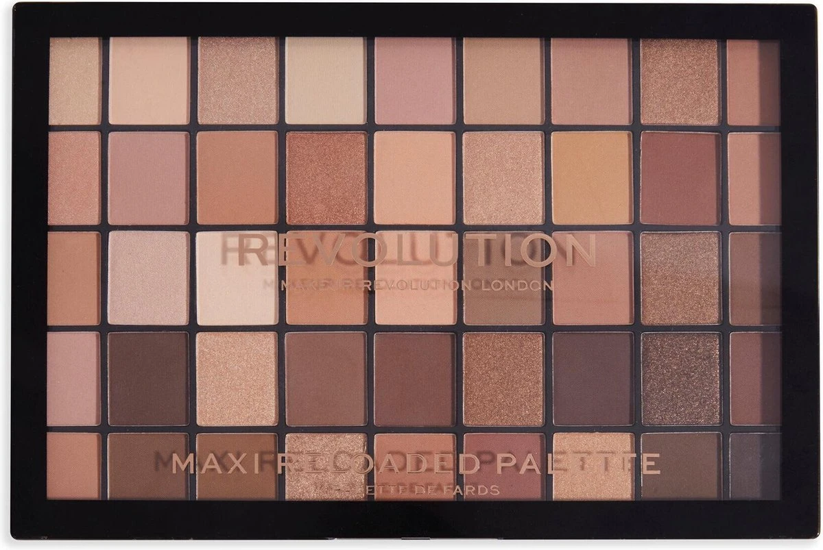 Makeup Revolution - Maxi Reloaded Palette - Nudes - Oogschaduw 3 Makeup Revolution - Maxi Reloaded Palette - Nudes - Oogschaduw