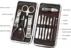 12-delige Luxe Manicureset Ncl Etui Nagelset - Nagelverzorging Set - Reisset - Manicure Set & Pedicur -Nagelverzorging Set -Cosmetica Serie Winkel 1200x816