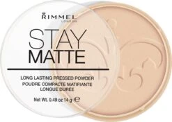Rimmel London Stay Matte Pressed Powder - 003 Peach Glow -Cosmetica Serie Winkel 1200x854 1