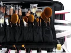 Cosmetica Koffer - Make-up Koffer Met Verstelbare Vakken - Visagie En Nagelstyliste Beauty Koffer - 40x30x14CM -Cosmetica Serie Winkel 1200x898