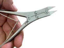 Medies - Premium Dubbelscharniertang | Nageltang | Nagelknipper | Nageltang Pedicure | Nageltang Dubbele Overbrenging - Recht - Diabetici - Met Stevige Etui