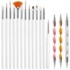 Evvie 20 Delige Nail Art Set - 15 Nailart Penselen En 5 Dotting Tools - Wit 2 Evvie 20 Delige Nail Art Set - 15 Nailart Penselen En 5 Dotting Tools - Wit -Cosmetica Serie Winkel 1200x911 2
