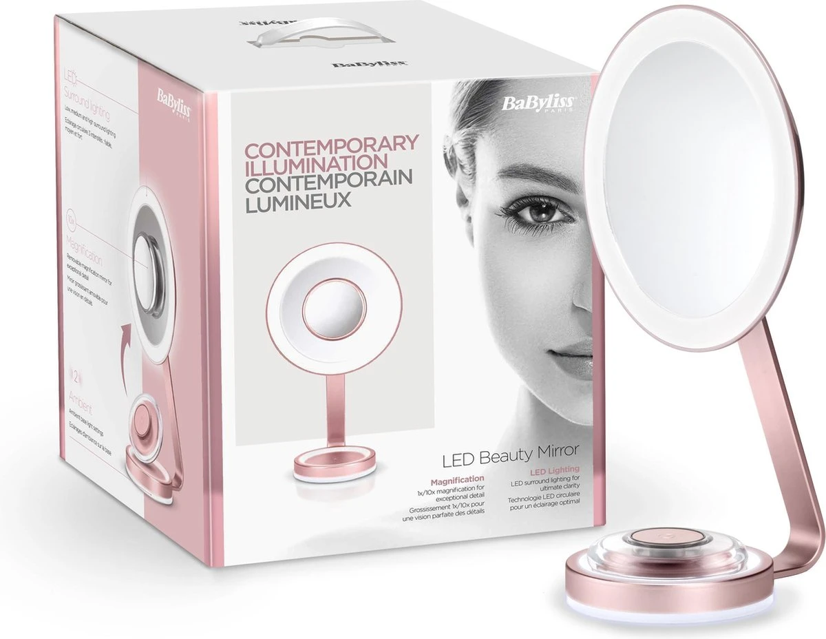 BaByliss ® LED Beauty Mirror 9450E - Make Up Spiegel 10 BaByliss ® LED Beauty Mirror 9450E - Make Up Spiegel - Afbeelding 8