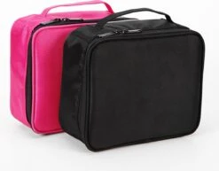 Make-up Koffer - Cosmetica Koffer - Visagie Opbergtas - Beauty Organizer Met Verstelbare Vakken - Roze -Cosmetica Serie Winkel 1200x938 2