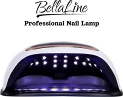 UV Nagel Lamp 168 Watt + 5 Gratis Vijlen - BellaLine - UV Led Nagellamp – Gel Nagel – Nagellak UV – Nageldroger – Salon – Sensor – Gellac - Acryl - Gelnagels – 42 Power Led – Professioneel – Krachtig – Manicure – Extra Lang Snoer - Pink - Pedicure -Cosmetica Serie Winkel 1200x942