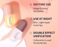 2 Stuks DAG En Nacht Lip Plumpers | Natuurlijke Lip Plumpers | 50% Vollere Lippen In 2 Min | Lip Filler | Lipgloss | Lip Maximizer | Cadeautip | In Een Schattige Cadeauverpakking! -Cosmetica Serie Winkel 1200x972