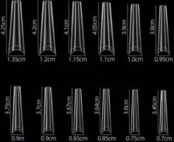 Merkloos Gel Flex 250 Nageltips Met Lijm - Transparant XXL Long Coffin Half Cover C Nail Tips- French Nail Art Acryl Nagels & Gelnagels -Hoge Kwaliteit -Cosmetica Serie Winkel 1200x983 1