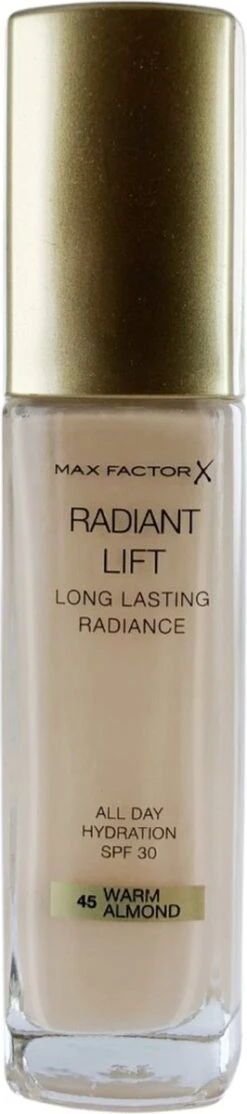 Max Factor Radiant Lift FD - 45 Warm Almond -Cosmetica Serie Winkel 266x1200 1