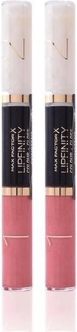 Max Factor Lipfinity Colour & Gloss Lipgloss - 570 Gleaming Coral -Cosmetica Serie Winkel 281x1200