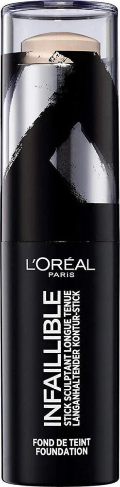 L'Oréal Infallible Longwear Shaping Foundation Stick - 150 Rose Beige -Cosmetica Serie Winkel 296x1200 3