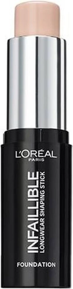 L'Oréal Infallible Longwear Shaping Foundation Stick - 150 Rose Beige -Cosmetica Serie Winkel 303x1200 1