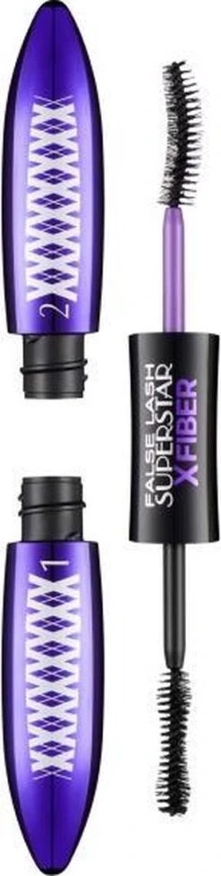 L'Oréal Paris False Lash Superstar X Fiber Mascara - Zwart 31 L'Oréal Paris False Lash Superstar X Fiber Mascara - Zwart -Cosmetica Serie Winkel 303x1200
