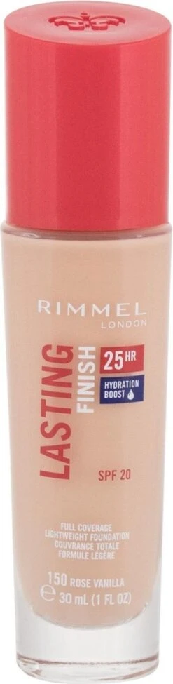 Rimmel London Lasting Finish Foundation - 150 Rose Vanilla -Cosmetica Serie Winkel 304x1200