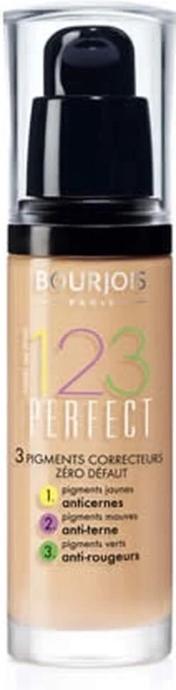 Bourjois 123 Perfect Foundation 057 Hâlé Clair -Cosmetica Serie Winkel 306x1200 1