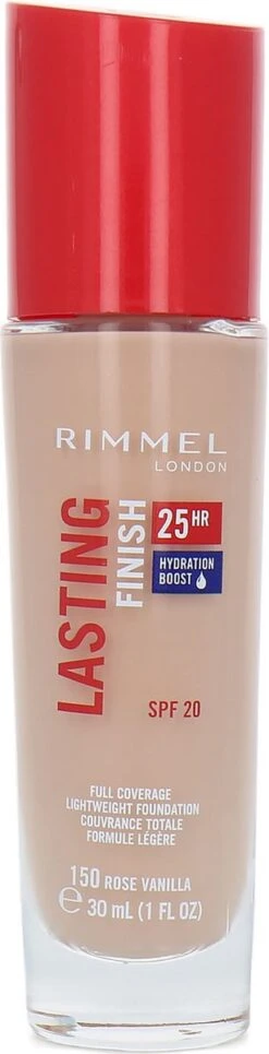Rimmel London Lasting Finish Foundation - 150 Rose Vanilla -Cosmetica Serie Winkel 307x1200
