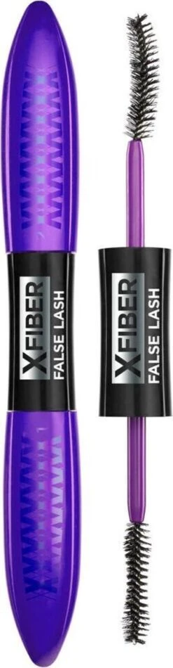 L'Oréal Paris False Lash Superstar X Fiber Mascara - Zwart