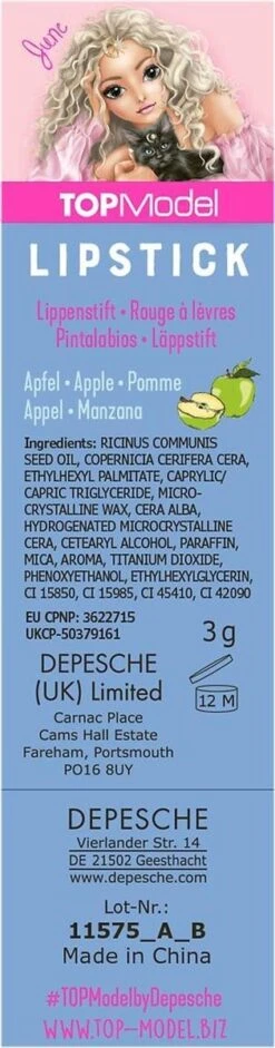 Depesche TOPModel Lippenstift MOONLIGHT 9 Depesche TOPModel Lippenstift MOONLIGHT -Cosmetica Serie Winkel 315x1200 1