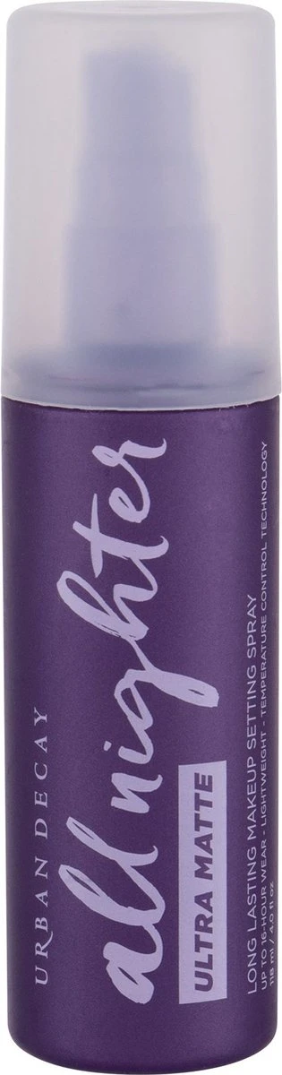 Urban Decay All Nighter Ultra Matte Long Lasting Makeup Setting Spray - 118 Ml 4 Urban Decay All Nighter Ultra Matte Long Lasting Makeup Setting Spray - 118 Ml - Afbeelding 2
