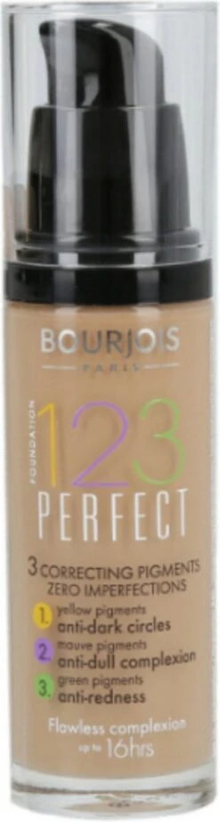 Bourjois 123 Perfect Foundation 057 Hâlé Clair -Cosmetica Serie Winkel 321x1200 2