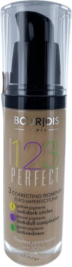 Bourjois 123 Perfect Foundation 057 Hâlé Clair -Cosmetica Serie Winkel 326x1200 2