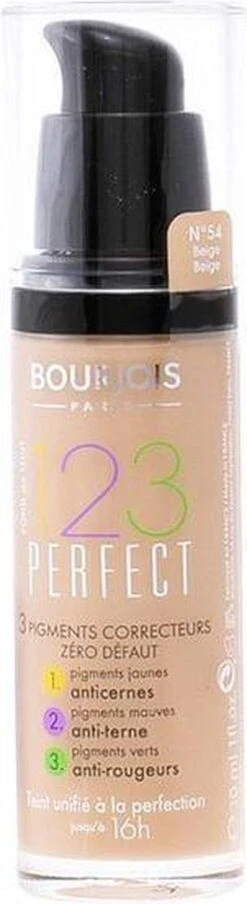 Bourjois 123 Perfect Foundation 057 Hâlé Clair -Cosmetica Serie Winkel 328x1200 1