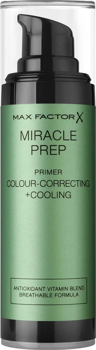 Max Factor - Miracle Prep Colour Correcting & Cooling Primer 30 Ml 8 Max Factor - Miracle Prep Colour Correcting & Cooling Primer 30 Ml - Afbeelding 6