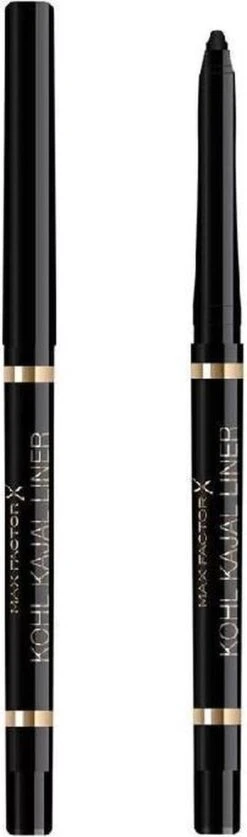Max Factor Kohl Kajal Automatic Oogpotlood - 001 Black 26 Max Factor Kohl Kajal Automatic Oogpotlood - 001 Black -Cosmetica Serie Winkel 354x1200 3