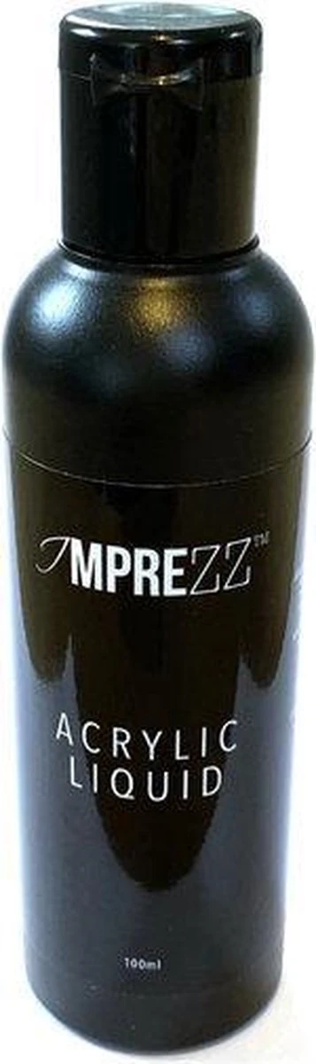 Acryl Vloeistof - 100 Ml - Imprezz® - Monomer - Liquid - Deze Vloeistof Heb Je Nodig In Combinatie Met Acrylpoeder 3 Acryl Vloeistof - 100 Ml - Imprezz® - Monomer - Liquid - Deze Vloeistof Heb Je Nodig In Combinatie Met Acrylpoeder