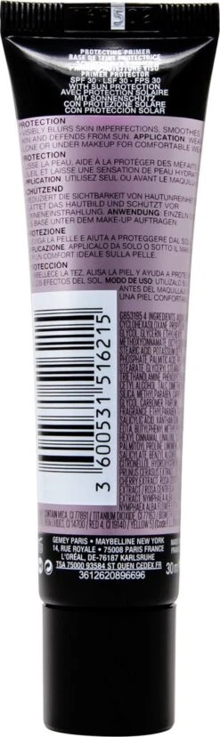 Maybelline Facestudio Primer - Protecting Primer SPF30 - 30ml -Cosmetica Serie Winkel 358x1200 2