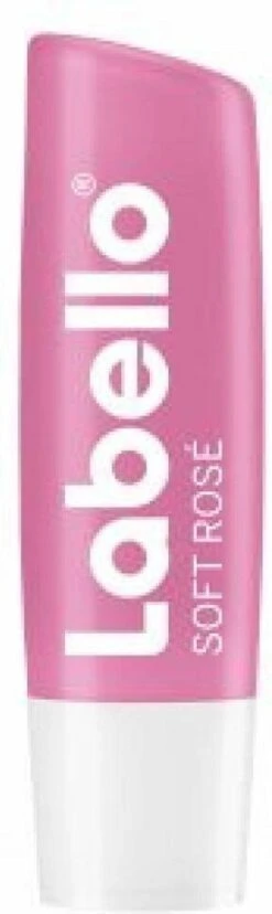 Labello - Lippenbalsem Soft Rosé - Lipverzorging - Lipbalm - Droge Lippen - 24 Uurs Werking - Dames - Meisjes - Kunststof - Roze -Cosmetica Serie Winkel 358x1200