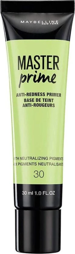 Maybelline Master Prime - 30 Anti Redness - Primer 25 Maybelline Master Prime - 30 Anti Redness - Primer -Cosmetica Serie Winkel 358x1200 3