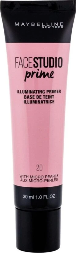 Maybelline Face Studio Primer - 20 Illuminating 15 Maybelline Face Studio Primer - 20 Illuminating -Cosmetica Serie Winkel 361x1200 4