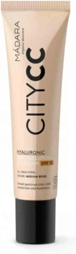 MÁDARA Anti-Pollution CC Cream SPF15 Medium Beige 40ml - Hyaluronzuur -UVA/UVB 20 MÁDARA Anti-Pollution CC Cream SPF15 Medium Beige 40ml - Hyaluronzuur -UVA/UVB -Cosmetica Serie Winkel 361x1200 6