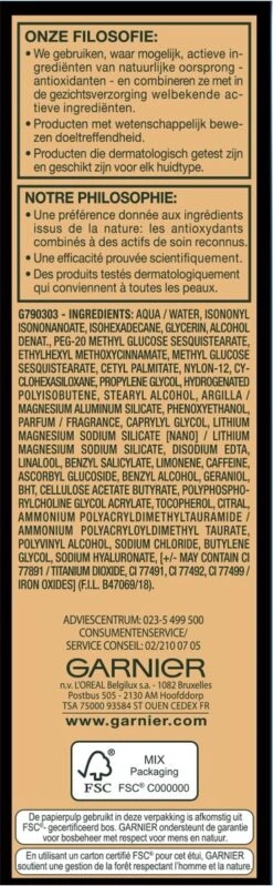 Garnier SkinActive - BB Cream Classic Light 5-in-1 Dagverzorging - 50ml - Getinte Dagcrème 15 Garnier SkinActive - BB Cream Classic Light 5-in-1 Dagverzorging - 50ml - Getinte Dagcrème -Cosmetica Serie Winkel 371x1200 3