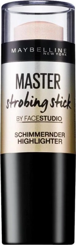 Maybelline Master Studio Strobing Highlighter Stick - 100 Light 23 Maybelline Master Studio Strobing Highlighter Stick - 100 Light -Cosmetica Serie Winkel 376x1200 4