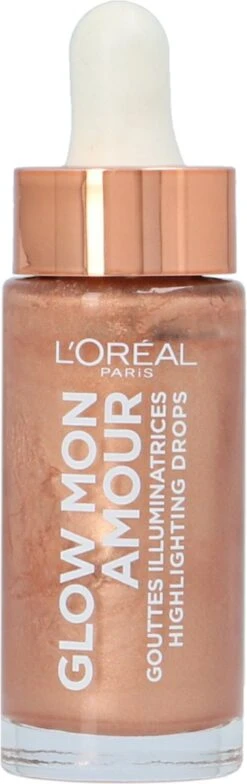 L'Oréal Paris Glow Mon Amour Highlighter Drops - 02 Loving Peach -Cosmetica Serie Winkel 378x1200 1