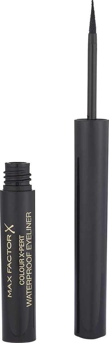 Max Factor Colour Xpert Waterproof - 01 Deep Black - Zwart - Eyeliner 4 Max Factor Colour Xpert Waterproof - 01 Deep Black - Zwart - Eyeliner - Afbeelding 2