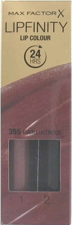 Max Factor Lipfinity 24HR Lip Colour Lipgloss - 355 Ever Lustrous -Cosmetica Serie Winkel 386x1200