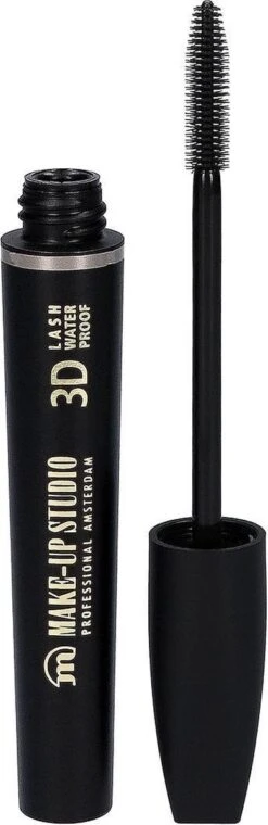Make-Up Studio 3D Lash Waterproof Mascara - Zwart -Cosmetica Serie Winkel 390x1200