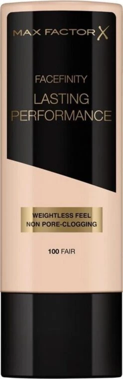 Max Factor Facefinity Lasting Performance Foundation 100 Fair -Cosmetica Serie Winkel 391x1200 1