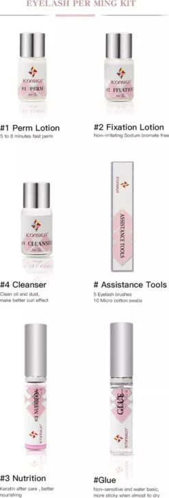 Merkloos Lash Lift Kit - Vernieuwde Wimperlifting Set - Wimperserums Met Wenkbrauw Gel - Lash Lift Set -Cosmetica Serie Winkel 409x1200 1