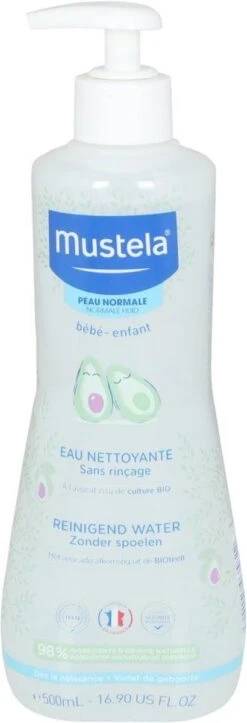 Mustela - Normal Skin No Rinse Cleansing Water 500Ml -Cosmetica Serie Winkel 410x1200