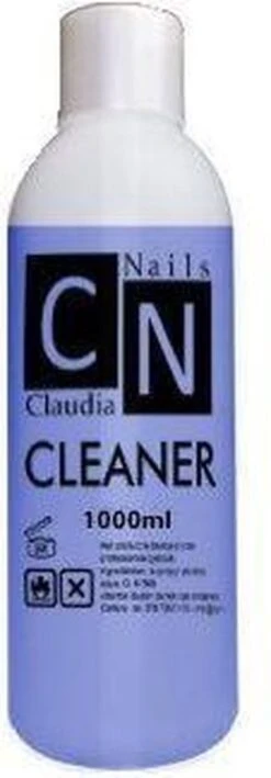 ClaudiaNails Cleaner Blauw 1000 Ml -Cosmetica Serie Winkel 418x1200 4