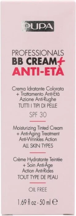 Pupa Milano Professionals BB Cream + Anti-Eta - 001 Nude 17 Pupa Milano Professionals BB Cream + Anti-Eta - 001 Nude -Cosmetica Serie Winkel 423x1200 6
