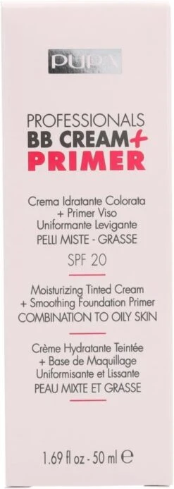 Pupa Milano BB Cream + Primer For Combination To Oily Skin - 001 Nude 30 Pupa Milano BB Cream + Primer For Combination To Oily Skin - 001 Nude -Cosmetica Serie Winkel 427x1200 1