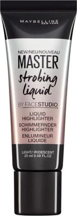 Maybelline Master Strobing Liquid - 100 Light 25 Maybelline Master Strobing Liquid - 100 Light -Cosmetica Serie Winkel 428x1200 1