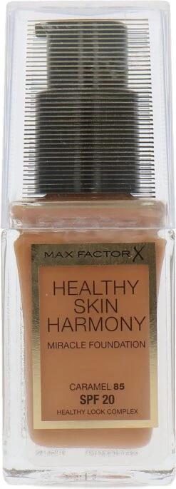 Max Factor Healthy Skin Harmony Foundation - 85 Caramel 26 Max Factor Healthy Skin Harmony Foundation - 85 Caramel -Cosmetica Serie Winkel 433x1200 3