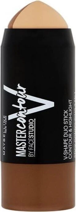 Maybelline Master Contour V-Shape Duo Stick - Medium - Contouring 10 Maybelline Master Contour V-Shape Duo Stick - Medium - Contouring -Cosmetica Serie Winkel 433x1200 5