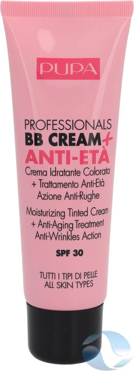 Pupa Milano Professionals BB Cream + Anti-Eta - 001 Nude 13 Pupa Milano Professionals BB Cream + Anti-Eta - 001 Nude - Afbeelding 11