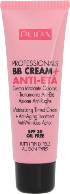 PUPA Milano Pupa Professionals BB Creme Anti-Eta SPF30 002 Sand -Cosmetica Serie Winkel 436x1200 5